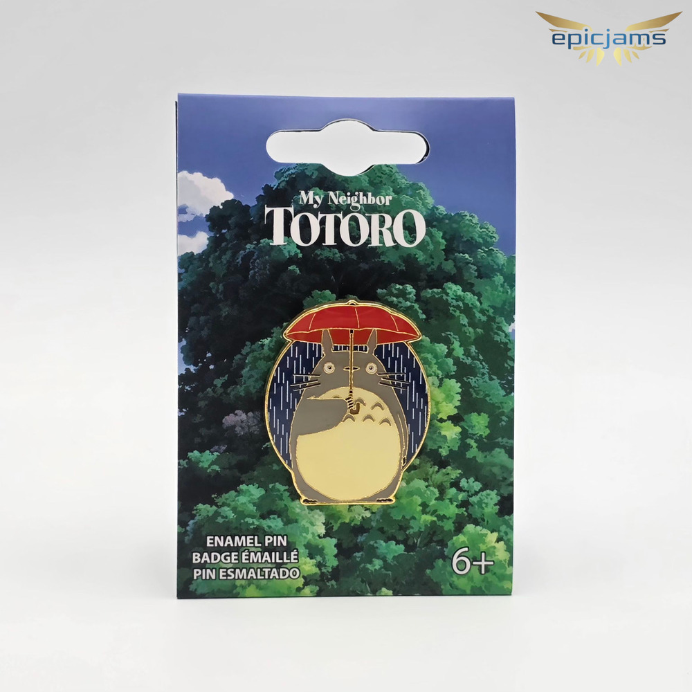 Loungefly Studio Ghibli My Neighbor Totoro Umbrella Portrait Enamel Pin